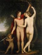 Jonas Akerstrom Venus,Adonis and Amor France oil painting artist